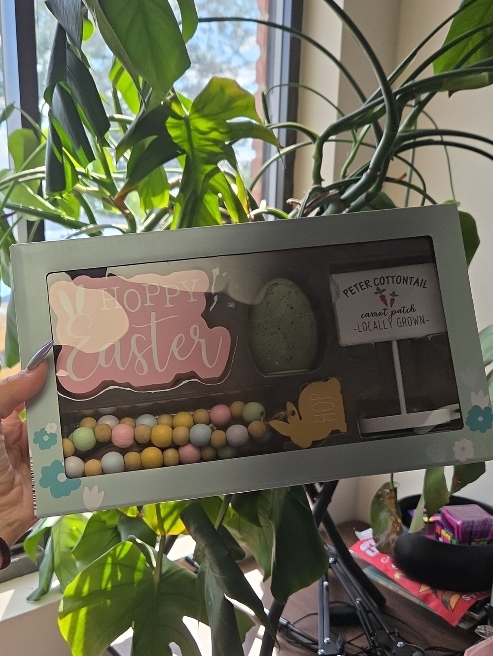 Peter Cottontail Easter Decor Kit - Pastel Green and Multicolor
